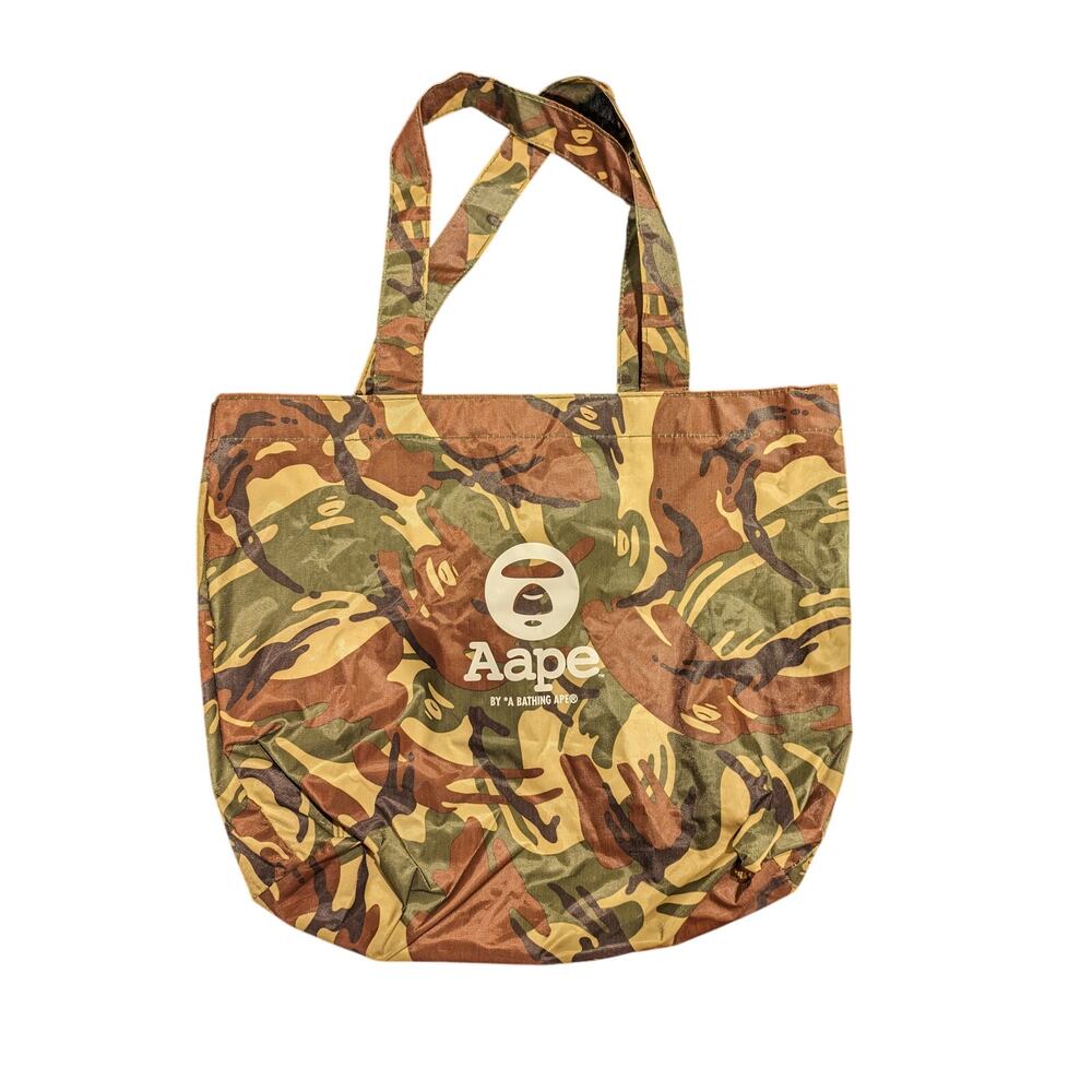 AAPE by A Bathing Ape Camo Tote